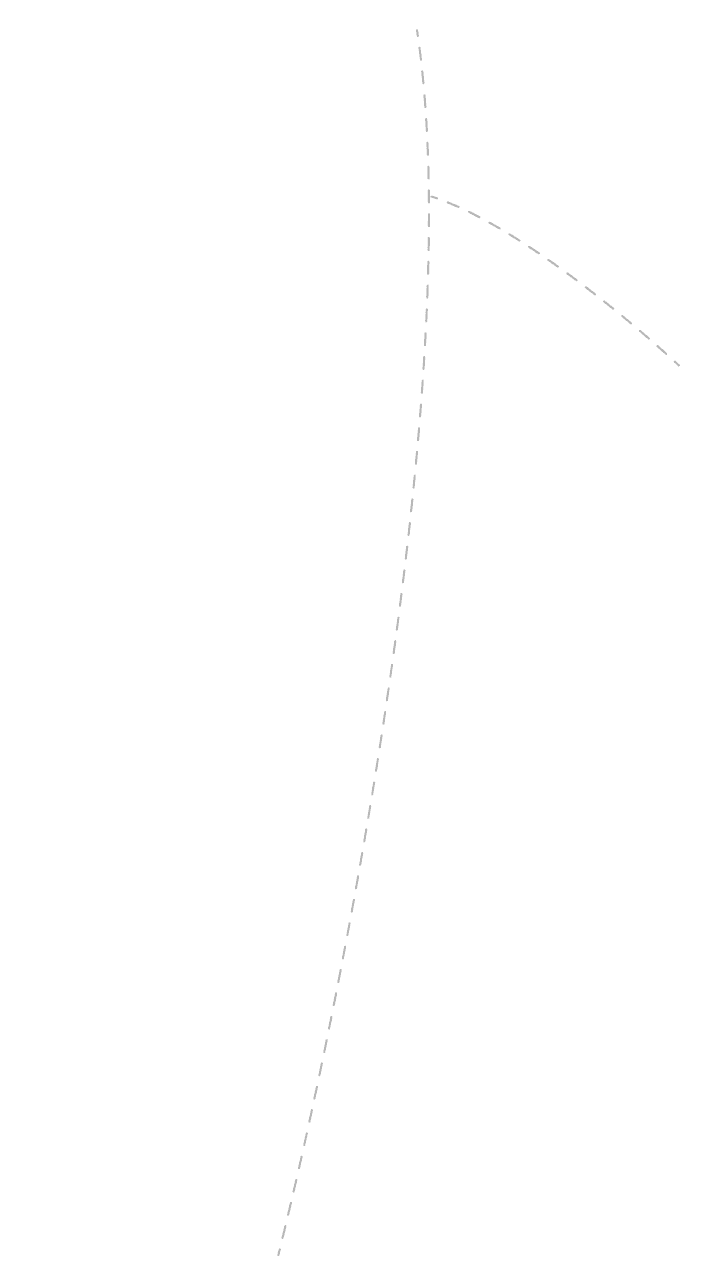dashed lined